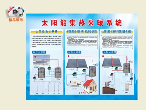 太陽(yáng)能采暖運行圖